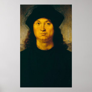 Poster Raffaello Sanzio DA Urbino - ritratto di uomo 1