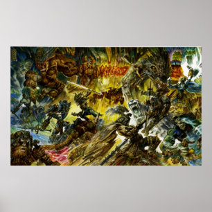 Poster Ragnarok - bataille de Vigrid