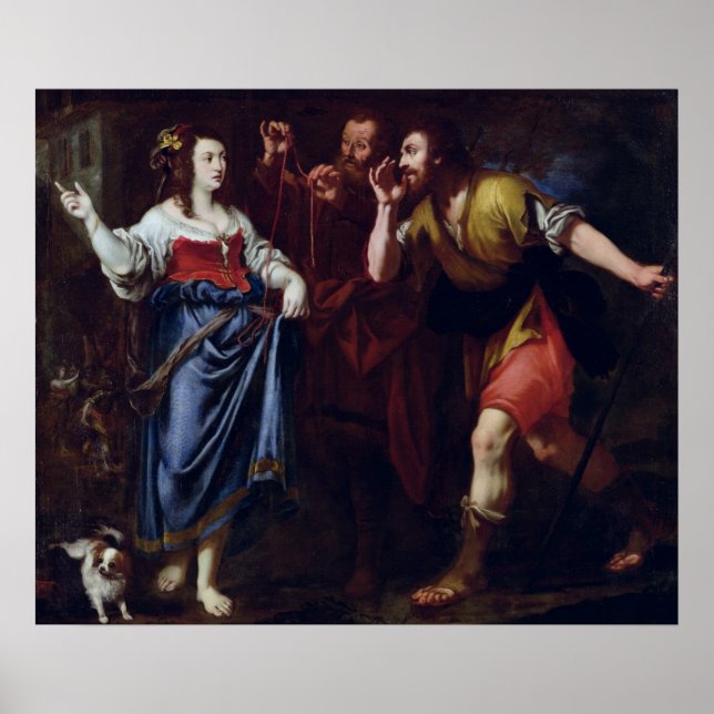 Poster Rahab et les émissaires de Joshua (Devant)