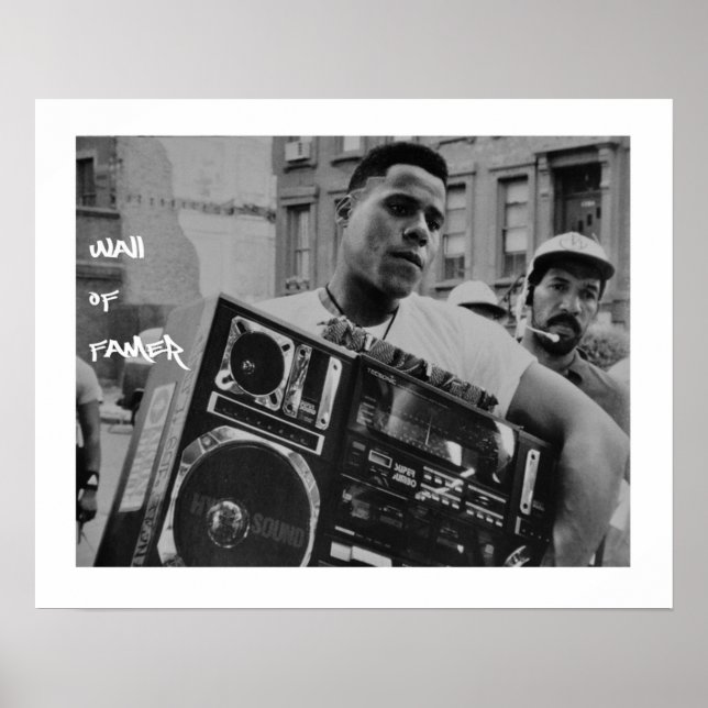 Poster Raheem + sa radio 4eva (Devant)