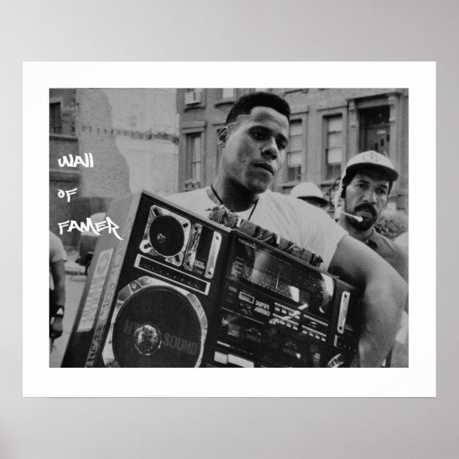 Poster Raheem + sa radio 4eva (Devant)