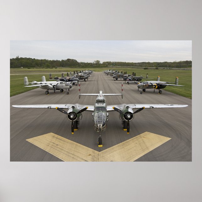 Poster Raid de Doolittle Tokyo 70e anniversaire Réunion (Devant)