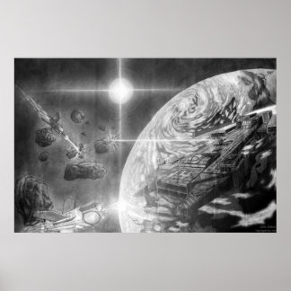 Poster Raiders spatiaux