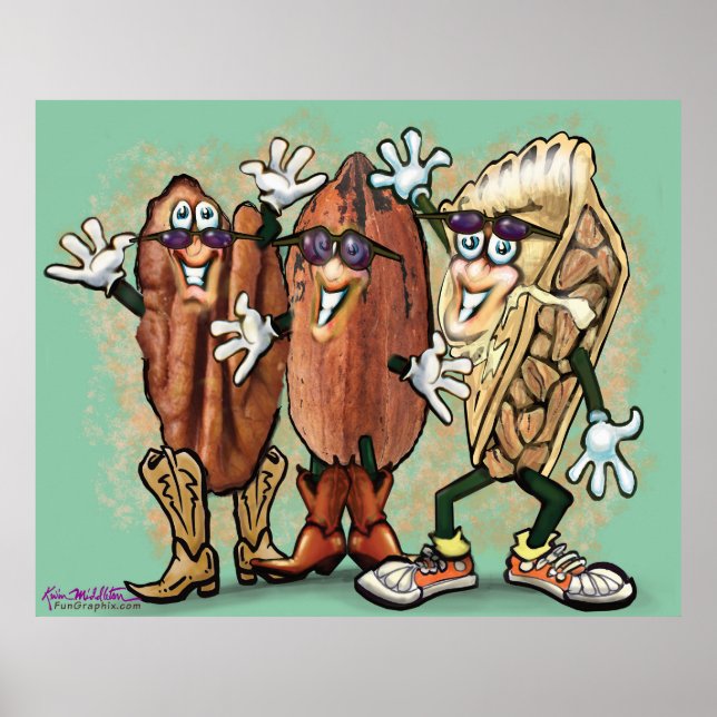 Poster Rainbow Bluebonnets (Devant)