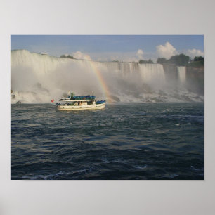 Poster Rainbow Boat Ride American Falls