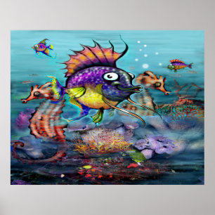 Poster Rainbow Fish