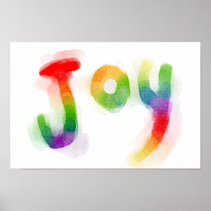Poster Rainbow Joy