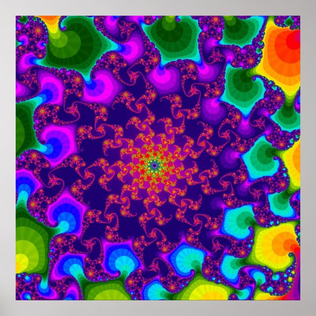 Poster Rainbow Marigold (Devant)