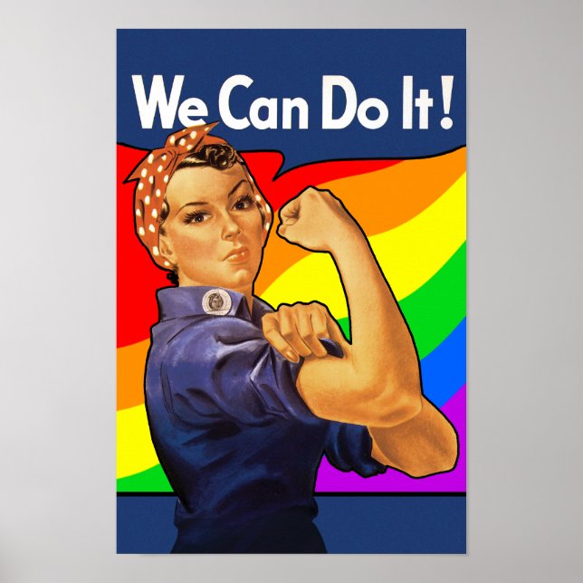 Poster Rainbow Rosie (Devant)