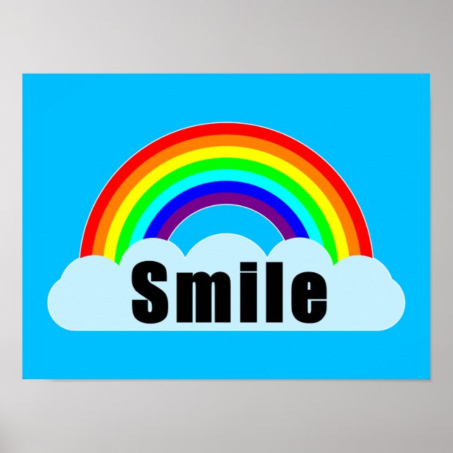 Poster RAINBOW - Smile (Devant)