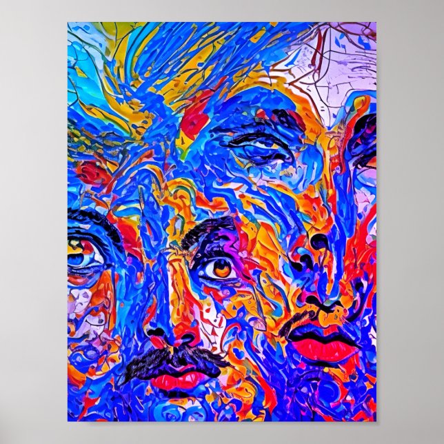 Poster Rainbows taste (Devant)