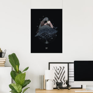Poster RAINDROP DUCK par Alexandra Dikaia