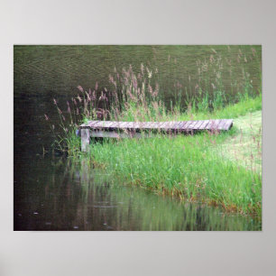 Poster Rainy Day Dock