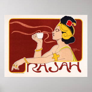 Poster Rajah, Henri Meunier