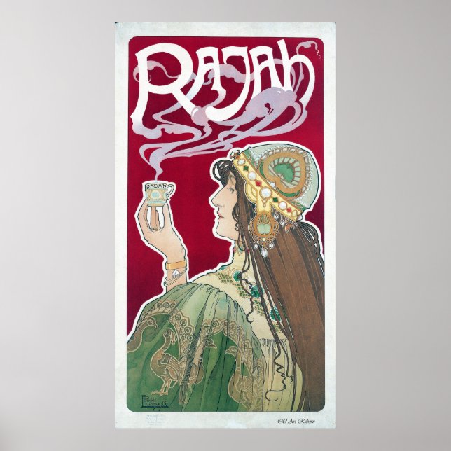 Poster Rajah Tea (Devant)