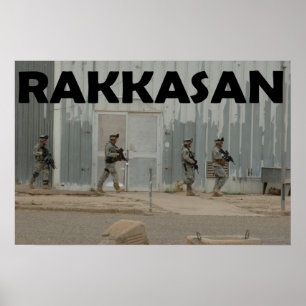 Poster Rakkasan 101st aéroporté
