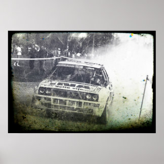 Poster Rallye du delta de Lancia