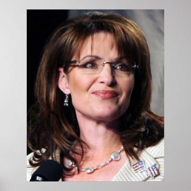 Poster Rallye Sarah Palin Chambliss Taille colossale (Devant)