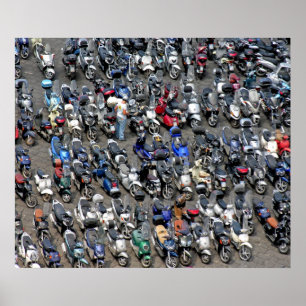 Poster Rallye Scooter