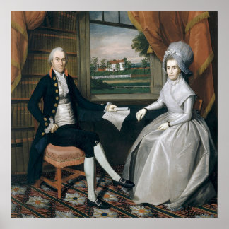 Poster Ralph Earl / Oliver et Abigail Ellsworth /