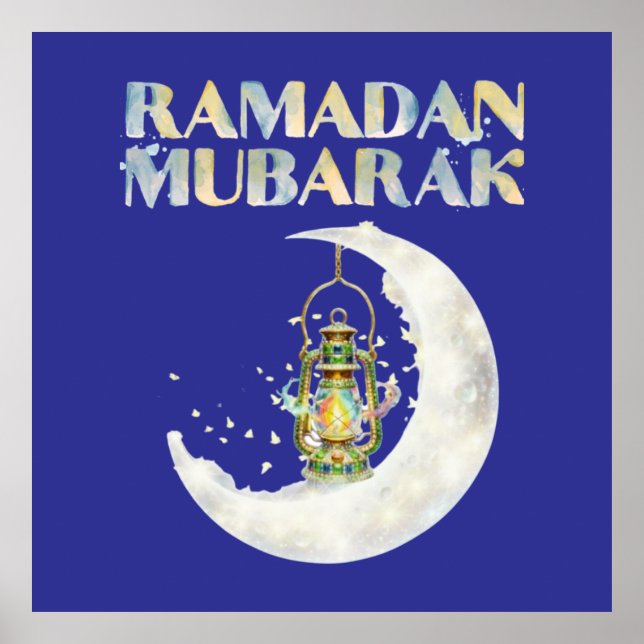 Poster Ramadan Moubarak (Devant)