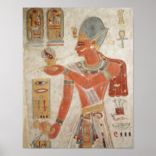 Poster Ramesses III en tenue de combat