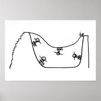 Poster Rampe de patinage