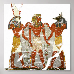 Poster Ramsès, heures, anubus