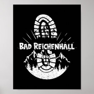 Poster Randonnée À Bad Reichenhall Allemagne Vacances Ran