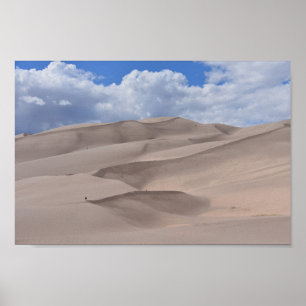 Poster Randonnée des grandes dunes de sable, Colorado