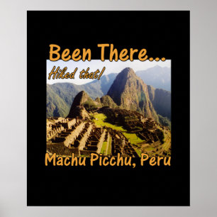 Poster Randonnée sur le sentier Inca - Machu Picchu