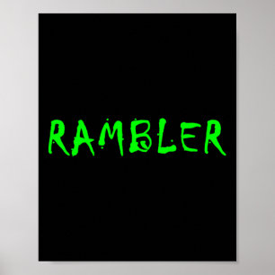 Poster Randonneur 