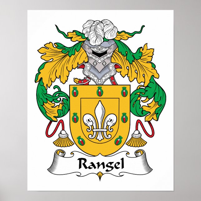 Poster Rangel Famille Crest (Devant)