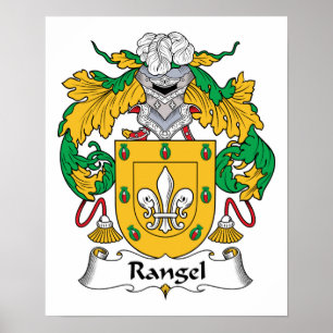 Poster Rangel Family Crest