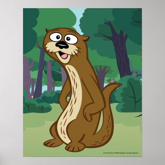 Poster Ranger Rick | Reggie Otter (Devant)