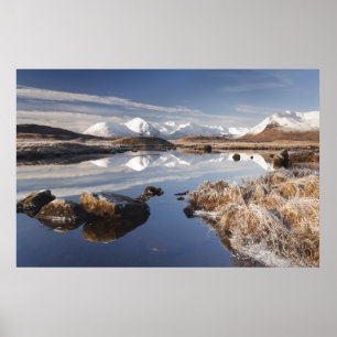 Poster Rannoch Moor - Ecosse