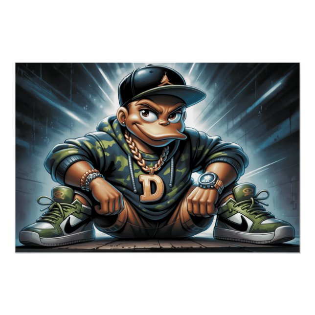 Poster Rap Duck (Vorderseite)