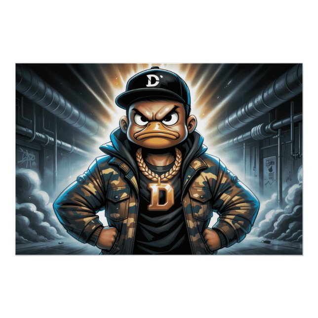 Poster Rap Duck 6 (Vorderseite)