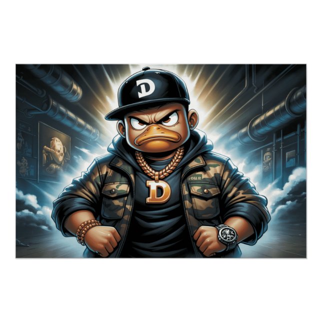 Poster Rap Ente 3 (Vorderseite)