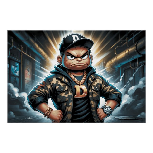 Poster Rap Ente 5 (Vorderseite)