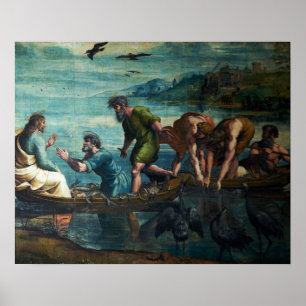 Poster Raphael - Le Brouillon Miraculeux Des Poissons