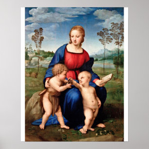 Poster Raphael - Madonna Of The Goldfinch