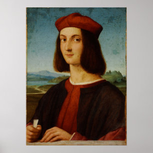 Poster Raphael - Santi Portrait De Pietro Bembo