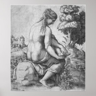 Poster Raphael - Vénus Enlevant Une Épine De Son Pied