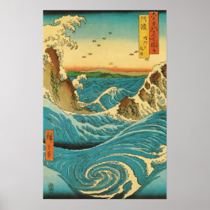 Poster Rapides Hiroshige Navaro