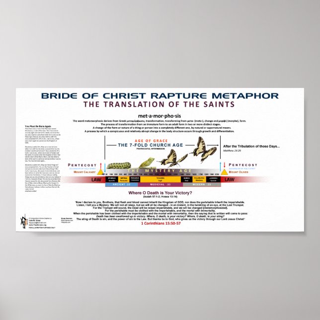 Poster Rapidité - Métamorphose de l'âge de l'église (Devant)