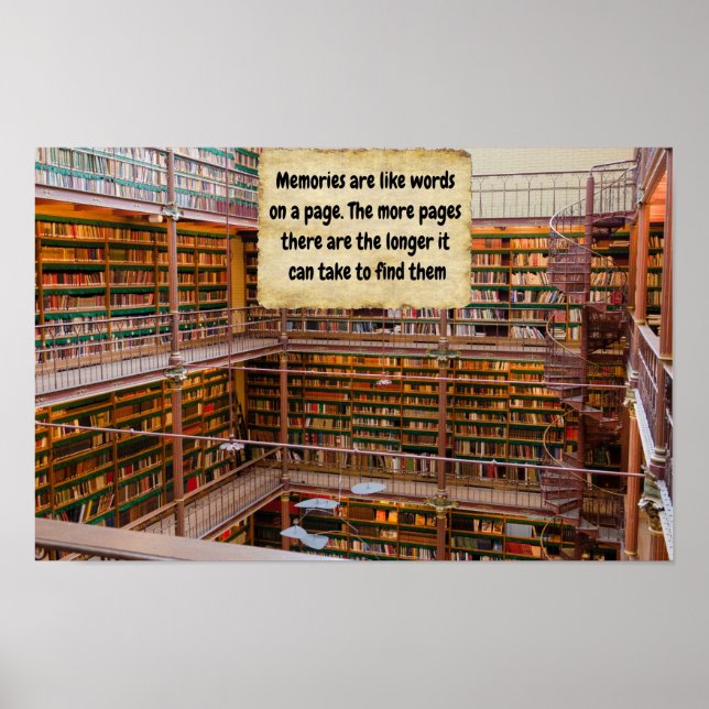 Poster Rappel de mémoire. (Devant)