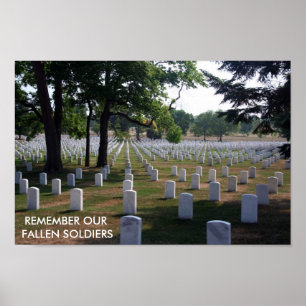 POSTER RAPPELEZ-VOUS DE NOS SOLDATS FALLEN