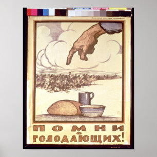 Poster Rappelez-vous l'affamé ! , affiche, 1921