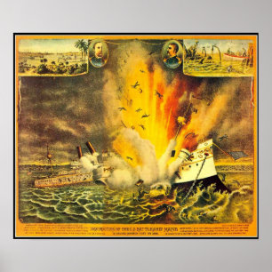 Poster Rappelez-vous le Maine -